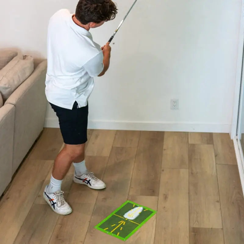 Golf Training Mat for Swing Detection